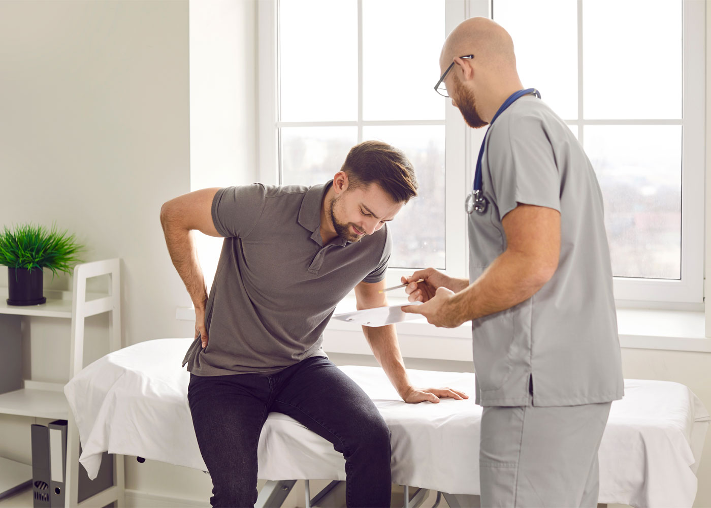 back pain