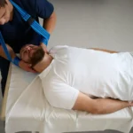 Las Vegas chiropractor doing Chiropractic adjustment to help relieve neck pain and back pain by improving spinal alignment and reducing nerve pressure.